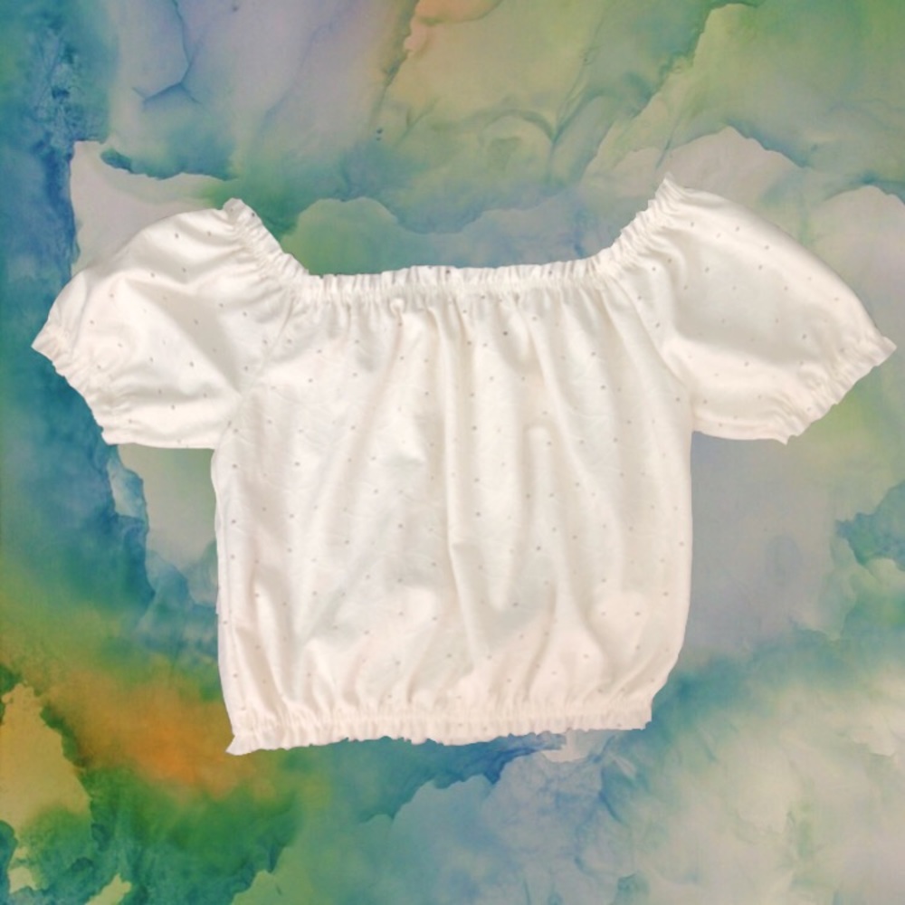 Off The Shoulder Crop Top